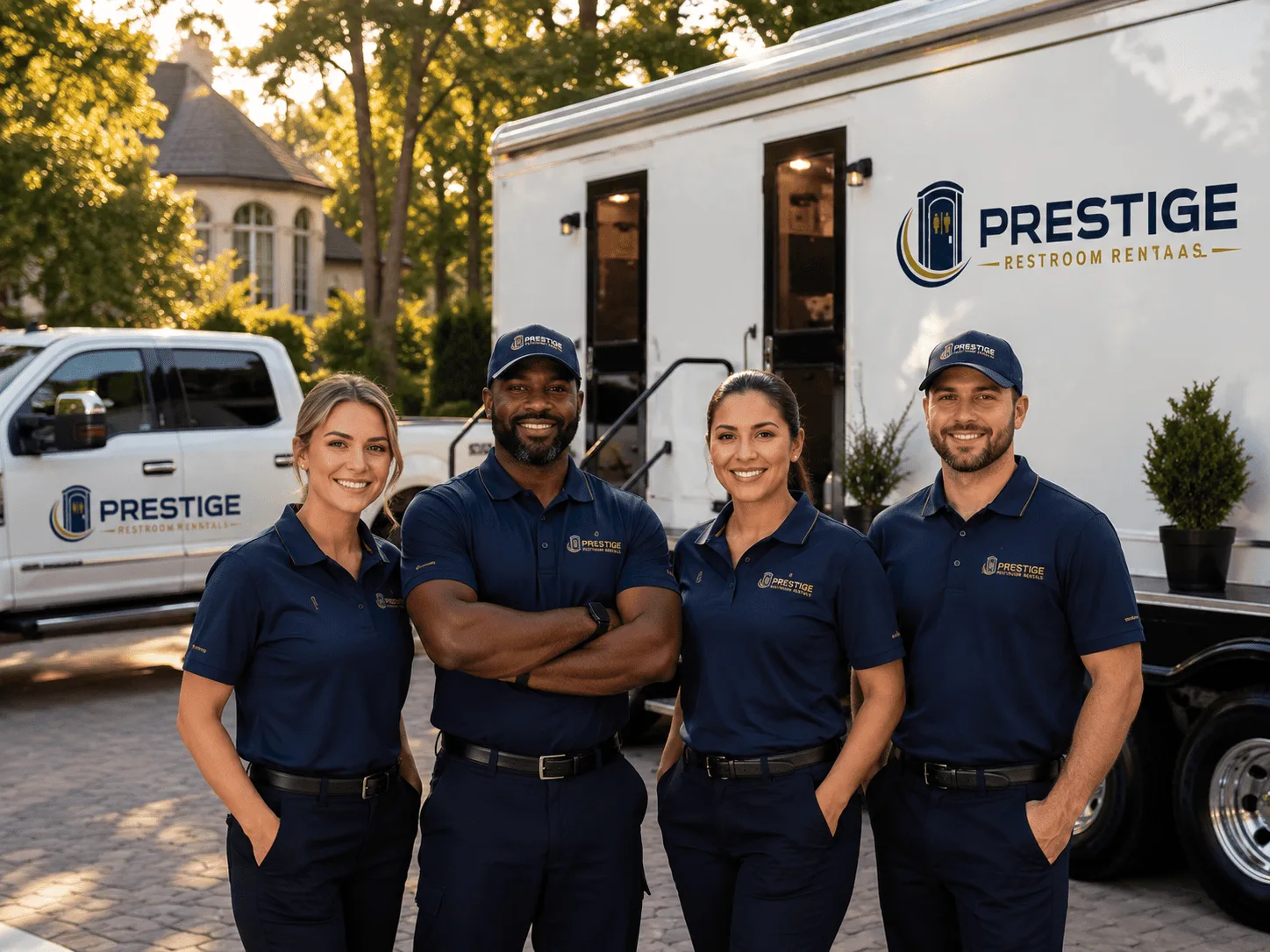 Trusted Luxury Portable Restrooms company in Alden, MN